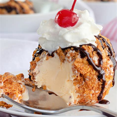 Easy Fried Ice Cream Recipe UnFried) Gluten Free Fried Ice Cream
