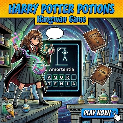 Harry Potter Potions Hangman | Amazing Facts | Olympiadtester ...