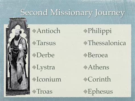 Pauls 2nd Mission Journey | PPT