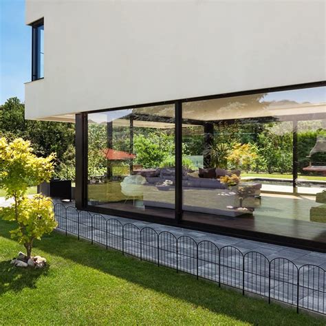 Garden Fence Wrought Iron Fence Metal Wire Patio | Ubuy India