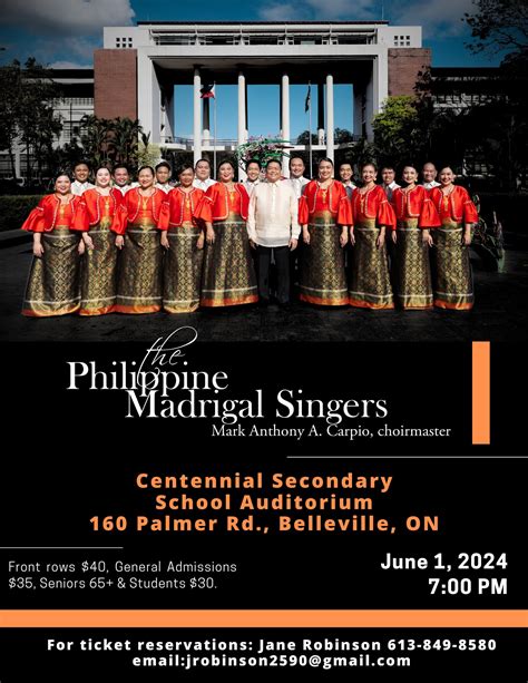 Philippine Madrigal Singers – Choirs Ontario