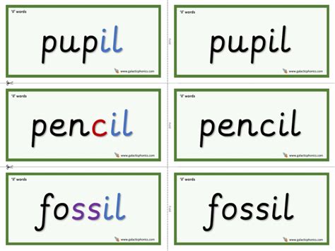 il phonics worksheets and games - Galactic Phonics