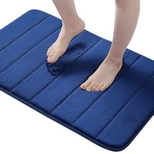 Buy Buganda Memory Foam Soft Non Slip Absorbent Bathroom Rubber Back ...