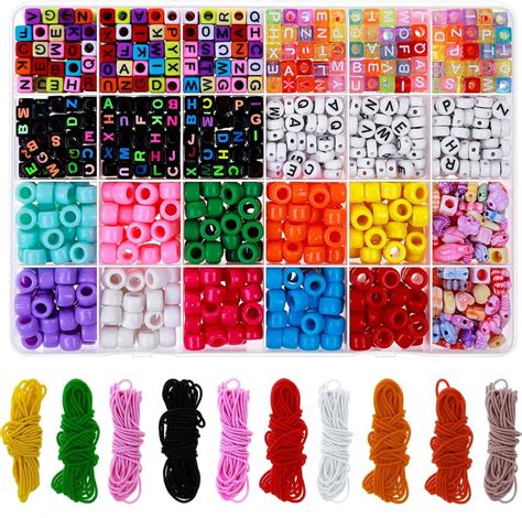 Bead Bracelet Making Kit, Shynek Bead Friendship Bracelets Kit with ...