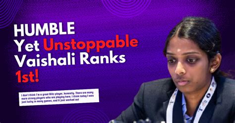 R Vaishali – 2024 FIDE Women's World Blitz Chess Championship ♟️🏆 ...