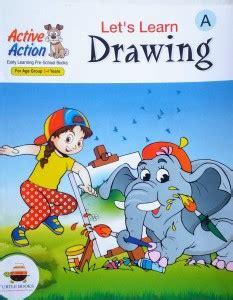 Active Action Early Learning Pre-School Books Let's Learn Drawing A ...
