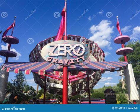 Zero Gravity, Canobie Lake, Salem, NH. Editorial Photo - Image of ...
