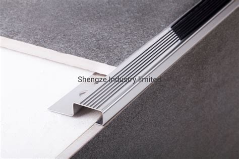 Porcelanato Flooring Stainless Steel Tile Corner Trim for Listello ...