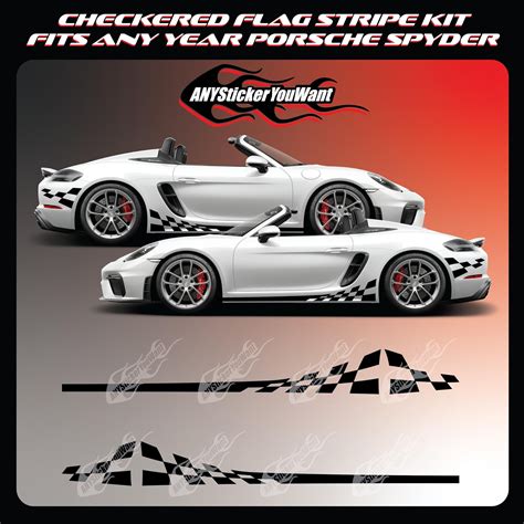 Checkered Flag Porsche