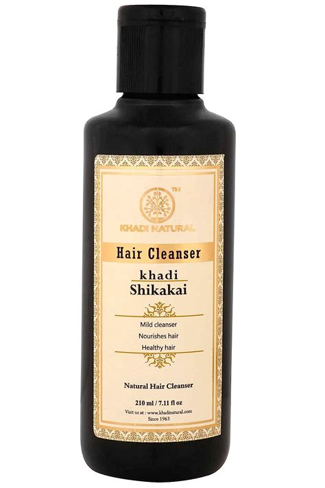 Khadi Natural Herbal Shikakai Shampoo/Cleanser, 210ml : Amazon.in: Beauty