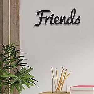 Art Street Friends MDF Plaque Painted Cutout Ready to Hang Home Décor ...