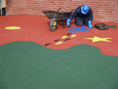 Wet Pour Rubber Crumb / Rubber Mulch - CreteAngle - Forced Action Pan ...