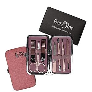 Beromt Women's 7 In 1 Manicure Set Pedicure Stainless Steel ...