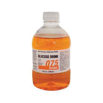 Glucose Drink by Azer Scientific, Orange, 75 gm | Bound Tree