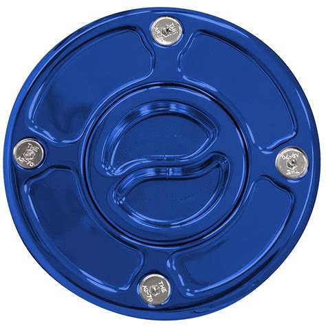 Yana Shiki A4282BL Blue 4-Bolt Race Style Gas Cap for Suzuki ...