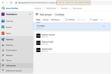 Image result for Azure DevOps Task Groups