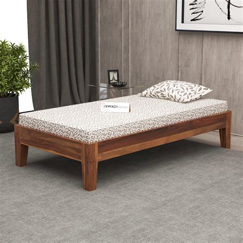 Mamta Furniture Solid Wood Divan Bed for Living Room, Divan Single Bed ...