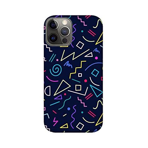 Topper Mobile Cover for Apple iPhone 12 Pro - Shapes Printed Back Cover ...