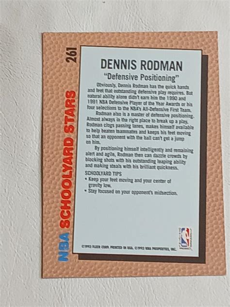 (ka) Dennis Rodman Fleer 1992 - Kupindo.com (81829013)