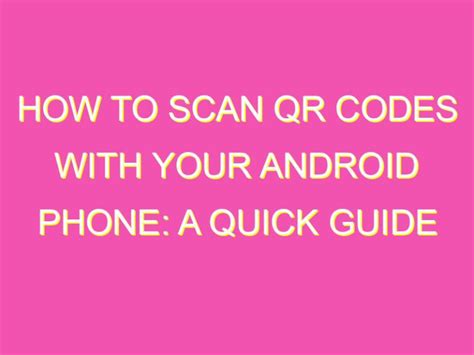 How to Use Phone to Scan QR Code 的图像结果