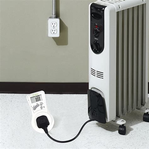 Buy BN-LINK LCD Plug in Power Energy Meter Voltage Amps Electricity ...