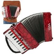 Buy Zaqw IRIN Accordion Piano 8 Bass 22‑Key Playing Musical Instruments ...