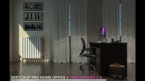 Thea Render Tutorial 的图像结果