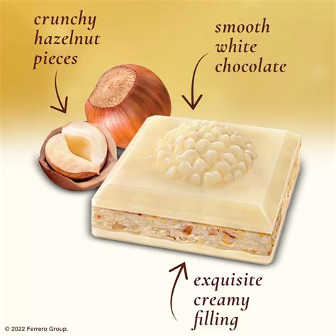 Ferrero Rocher White Hazelnut Chocolate Bar - Shop Candy at H-E-B