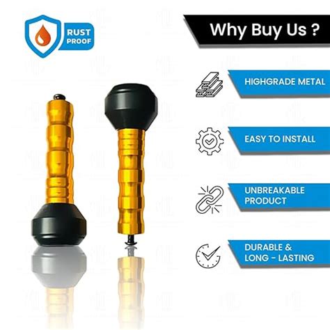 MOTO GENIUS Frame Slider Crash Protection Guard for Yamaha R15 V4 (Yel ...