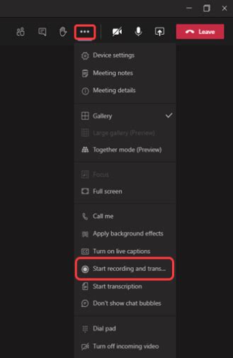 Teams Recording Tutorial 的图像结果