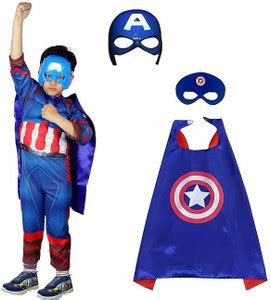 PRUEDDLE KIDS Captain America Kids Costume Wear Price in India - Buy ...