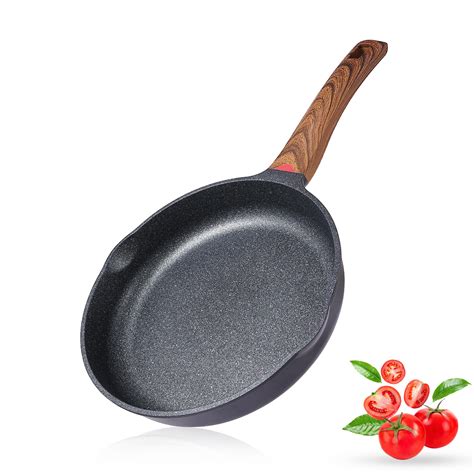 Vinchef Nonstick Frying Pan Anti Scratch,9.5 Inch Skillet Cast Aluminum ...
