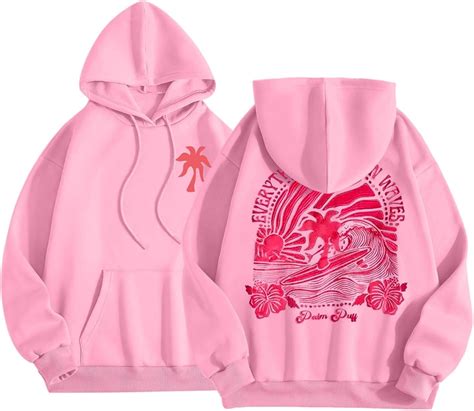 Customer reviews for Pink Graphic Hoodie For Women 2024 Cute Preppy ...