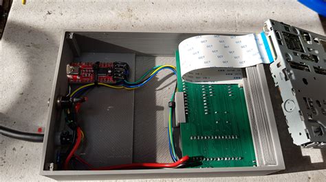 Building an Atari XF 351 with a laptop drive and a case from a 3D printer