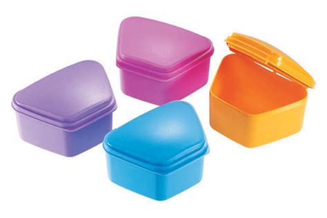 Denture Box -- Assorted colours