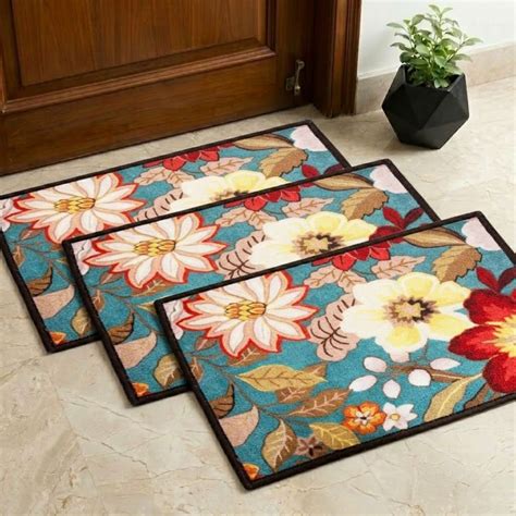 Buy Athom Living Premium Anti Slip Printed Door Mat for a clean and ...