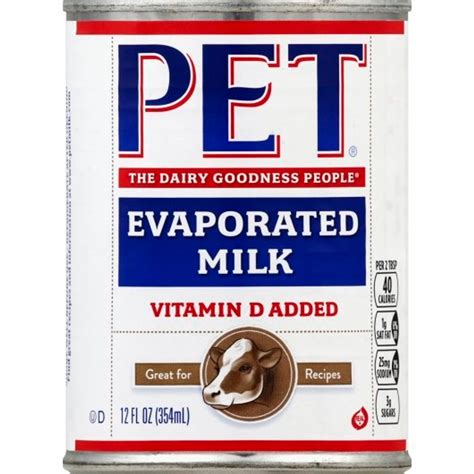 Pet Milk Evaporated Milk