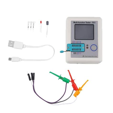 ARCELI LCR TC1 ESR Tester Transistor Inductance Capacitance Resistance ...
