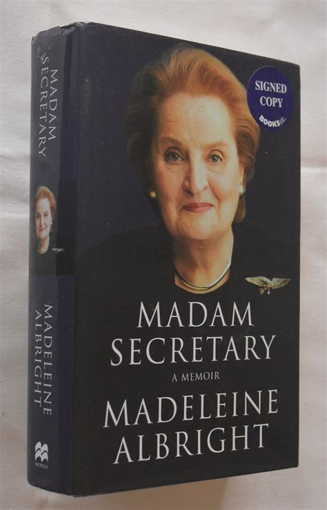 Madam Secretary: A Memoir by Albright, Madeleine: Very Good Hard Cover ...