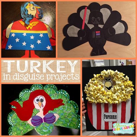 Disguise Turkey Ideas Project | FREE Printable