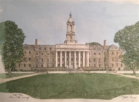 Penn State Old Main University | Martin Barry Art Baltimore, MD