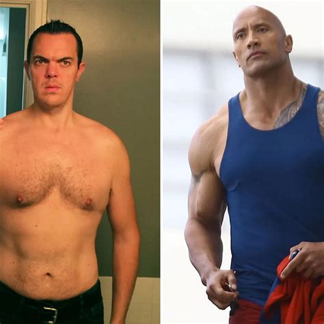 The Rock Weight Gain