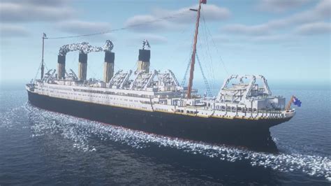 Image result for Minecraft Britannic Ship Tutorial