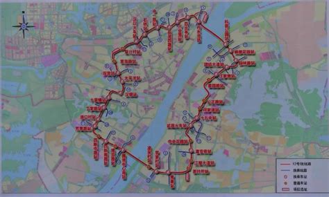 武汉地铁12号线最新线路图一览（附开工时间）- 武汉本地宝