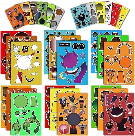 Image result for Sticker Paper Fun Sprunki Stickers