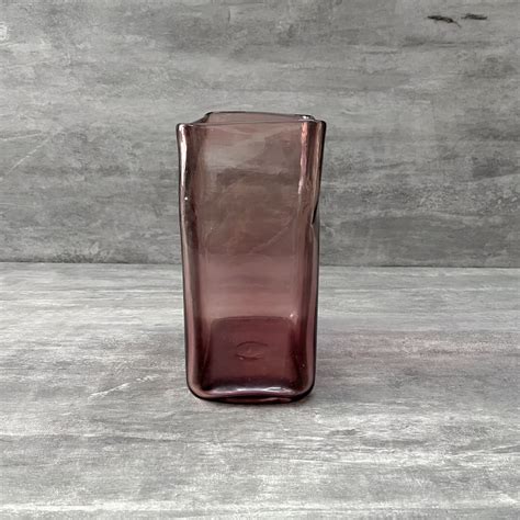 Buy Trent Plum Glass Vase - Home Artisan