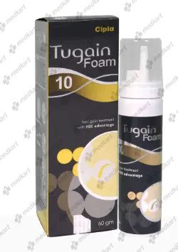 TUGAIN 10% FOAM 60 GM Price, Uses, Side Effects & Substitutes | Medkart