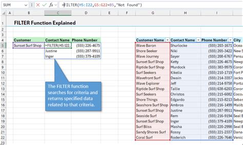 Image result for Excel Filter Function Explained