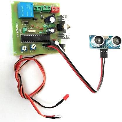 SR ROBOTICS Motherboard with Ultrasonic Sensor with time and Distance ...