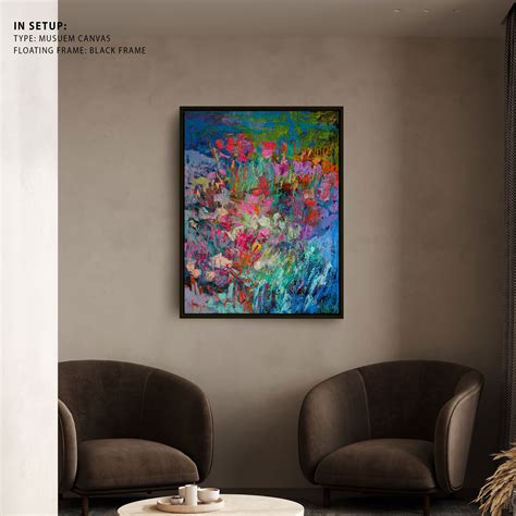 Buy Vibrant Impressions, Abstract Painting Wall Art Online at Best ...